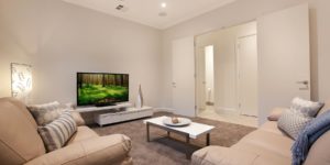 living room interior home adelaide region south australia jay duggin painting